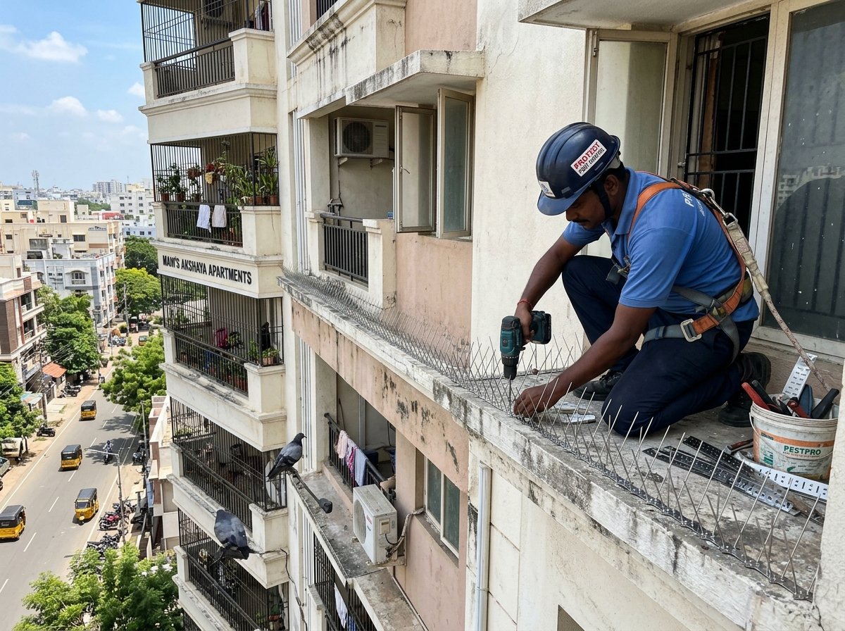 Anti-Bird Spikes Chennai